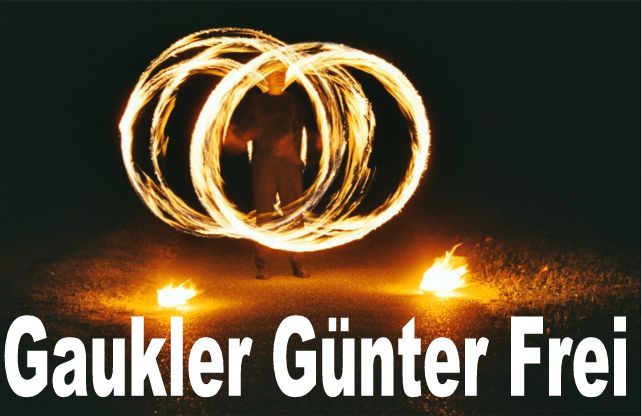 Gnter Frei - Feuerjongleur, Gaukler,
                              Jongleur, Fadenspieler